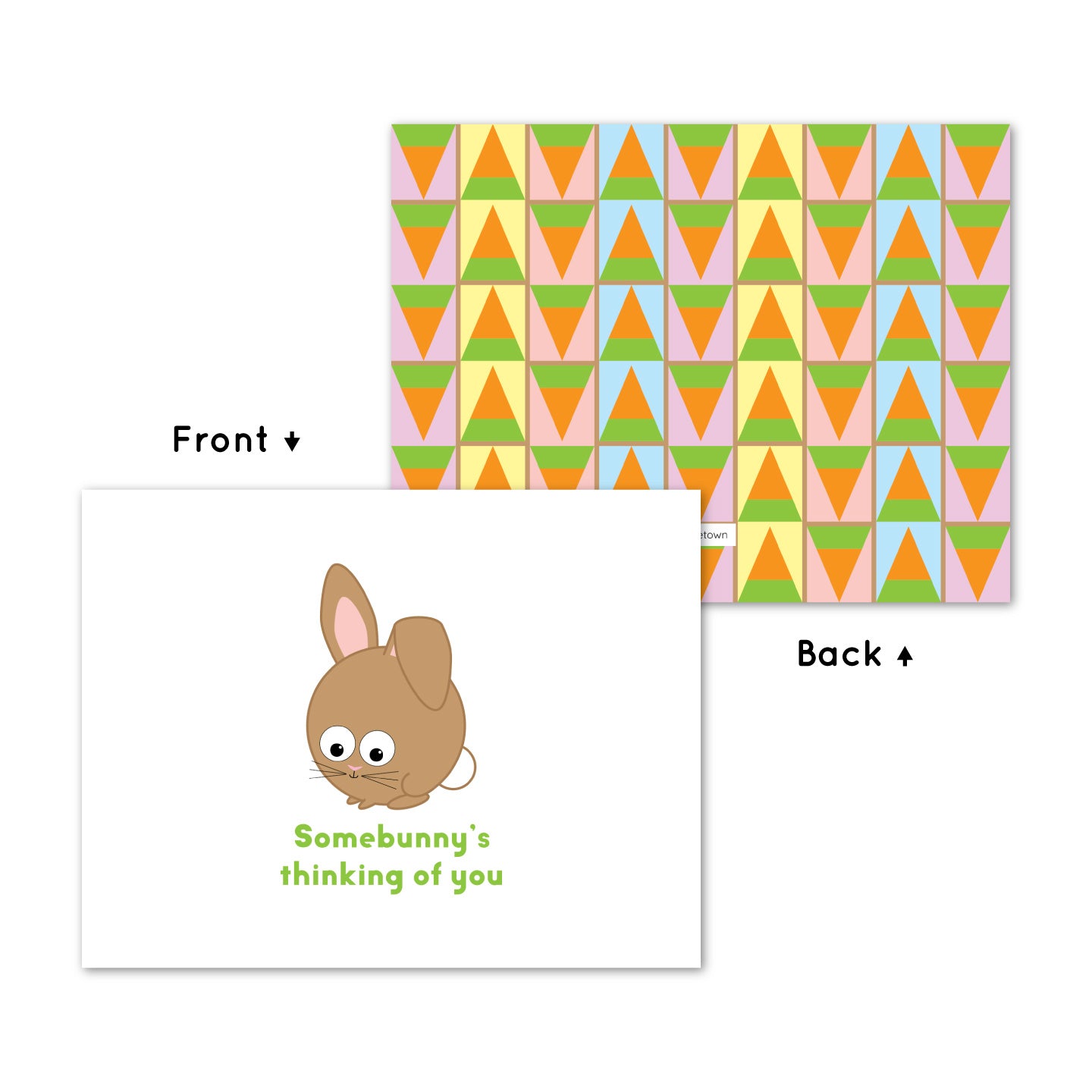 Brown Bunny Card