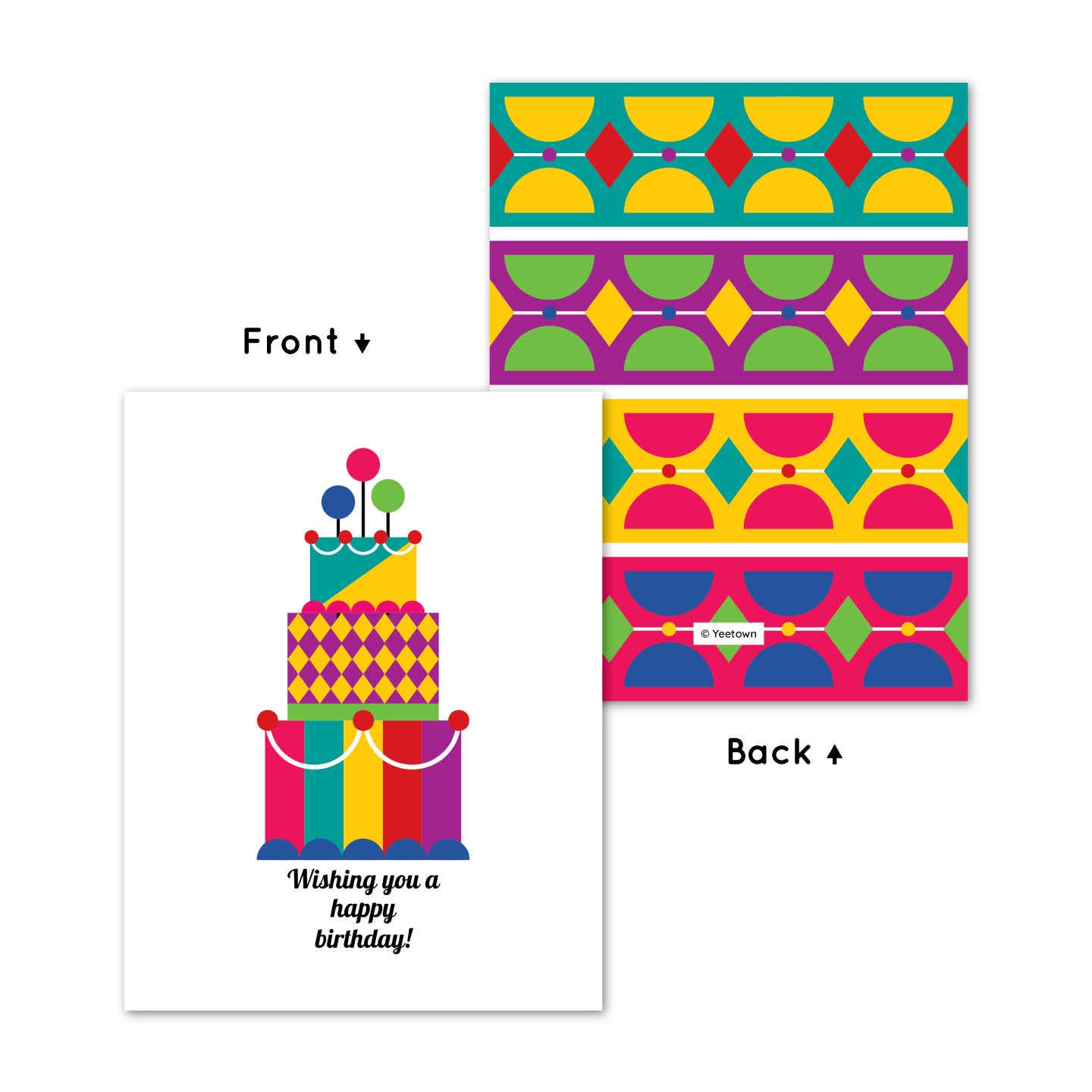 Carnival Cake Card