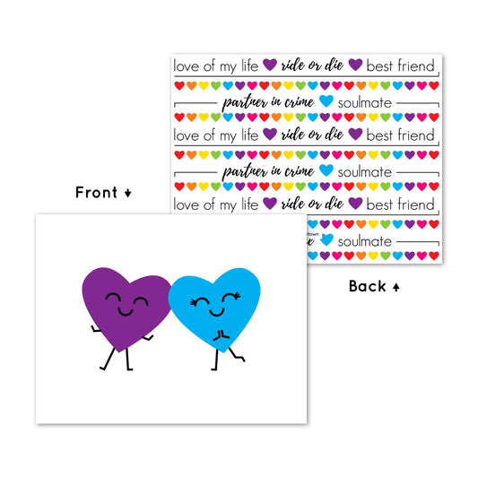 Heart Couple Card