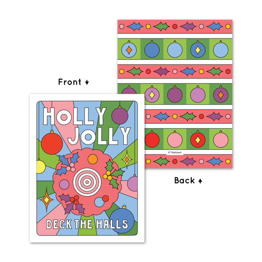 Holly Jolly Card