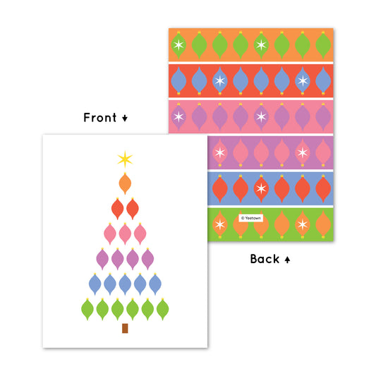 Ornament Tree Card