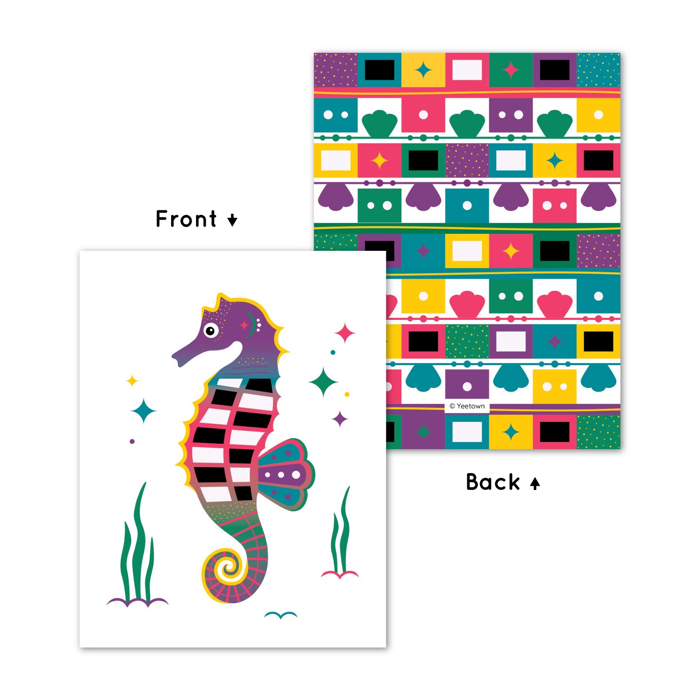 Seahorse Card