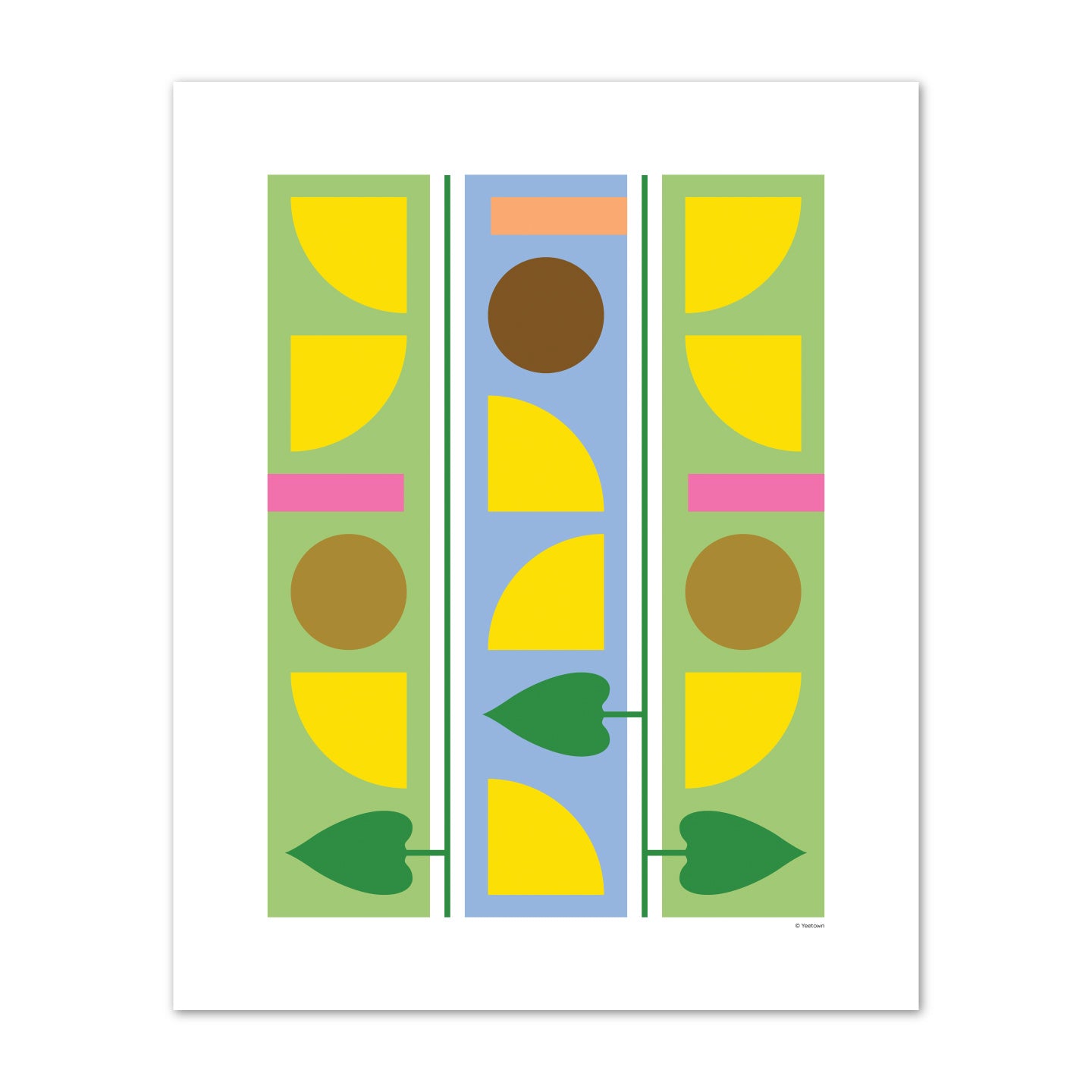Sunflower Garden 16 x 20