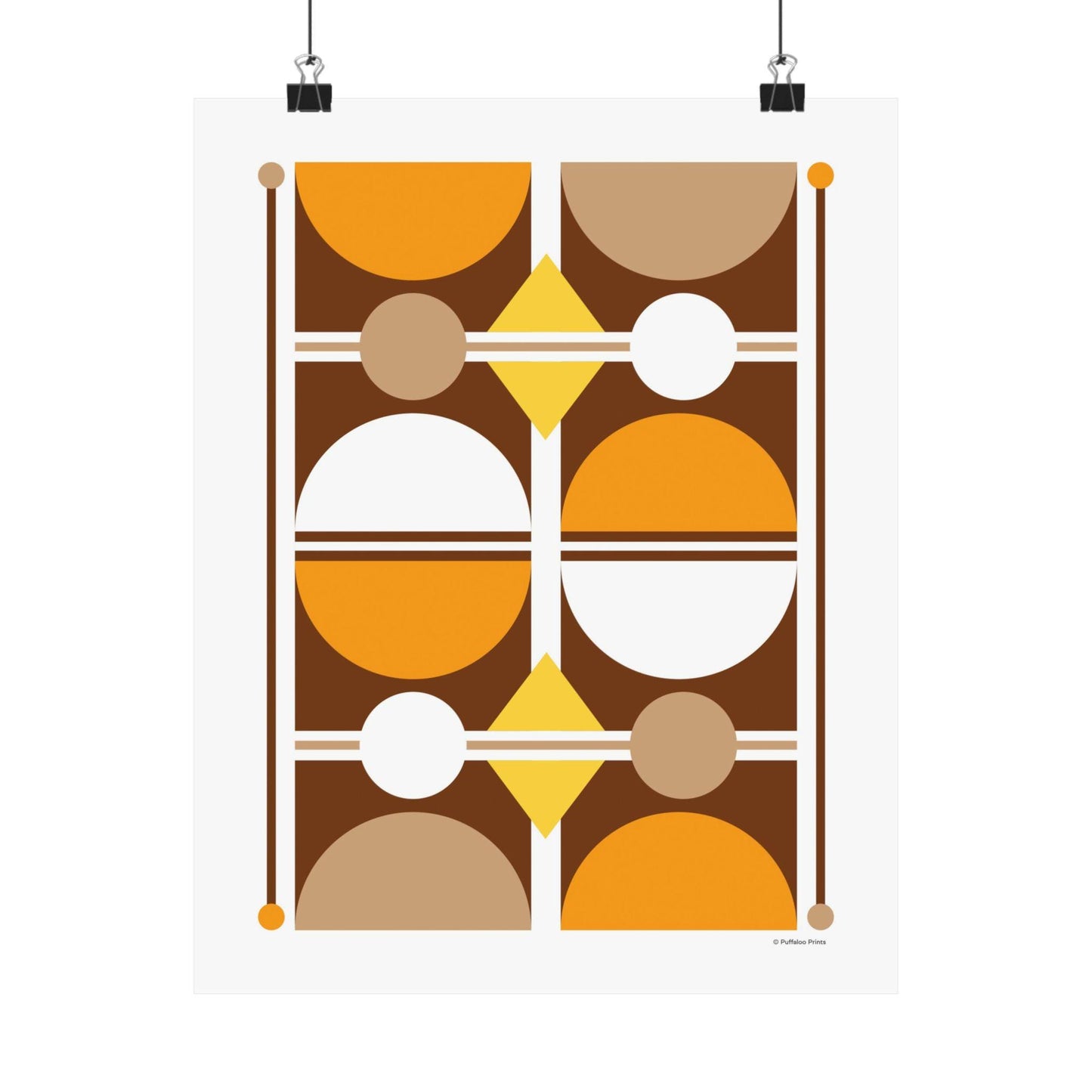 Groovy '70s-Inspired Art Print