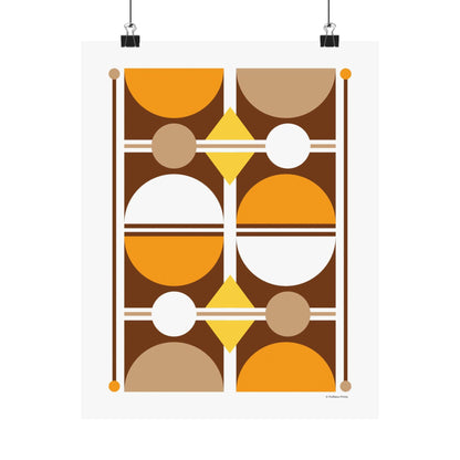 Groovy '70s-Inspired Art Print