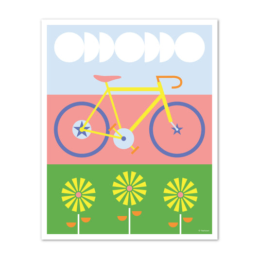 Summer Bike - 8 x 10