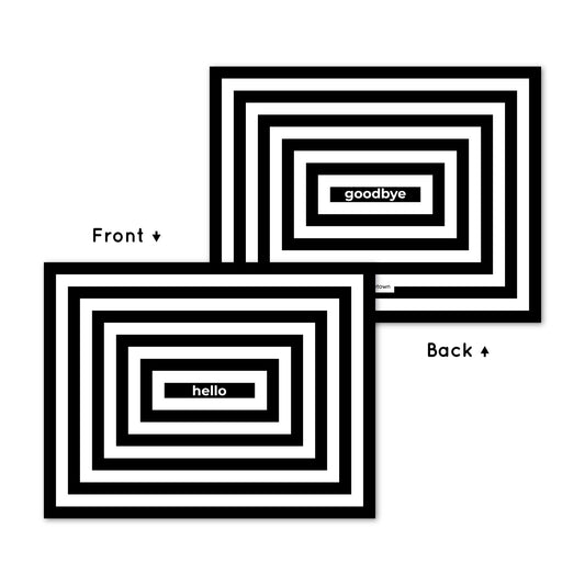 Optical Illusion Card