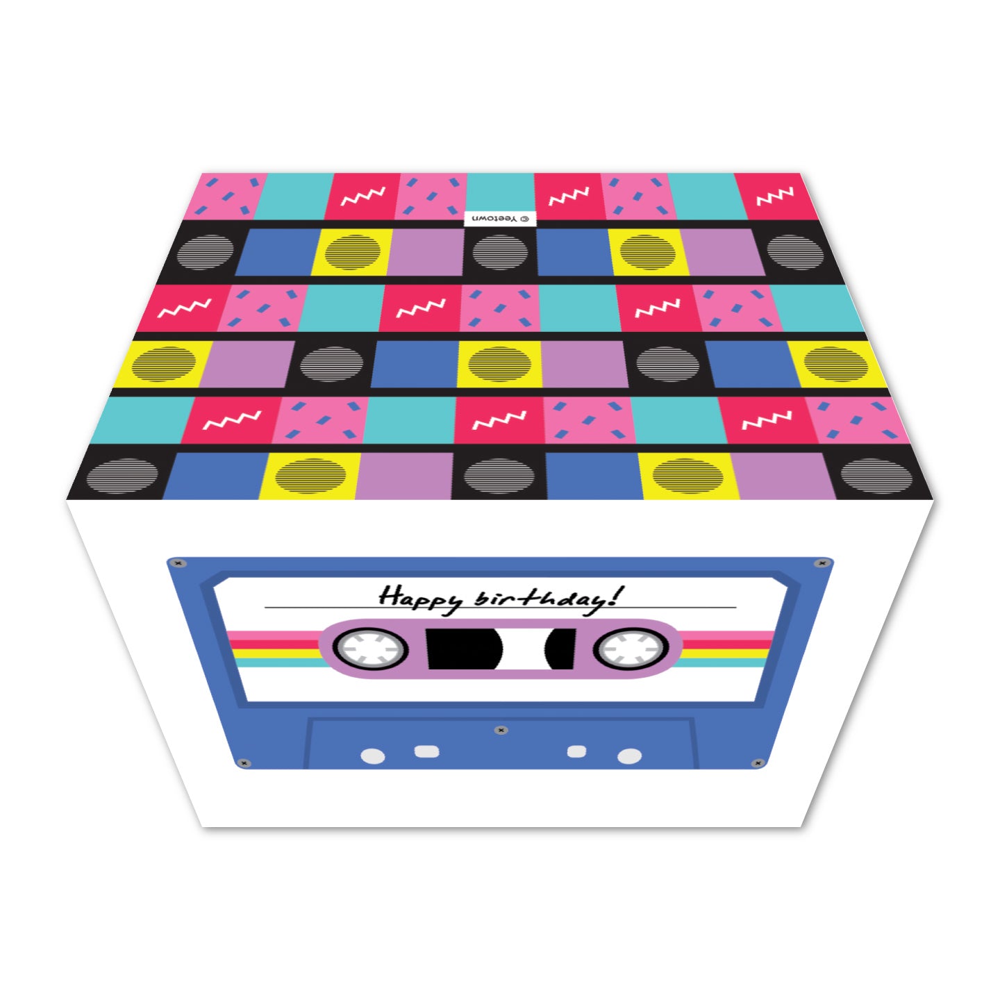 '80s Cassette Card