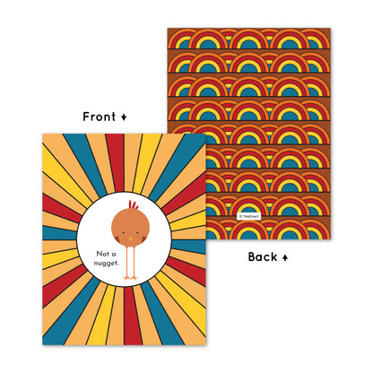 Cute Chicken Card