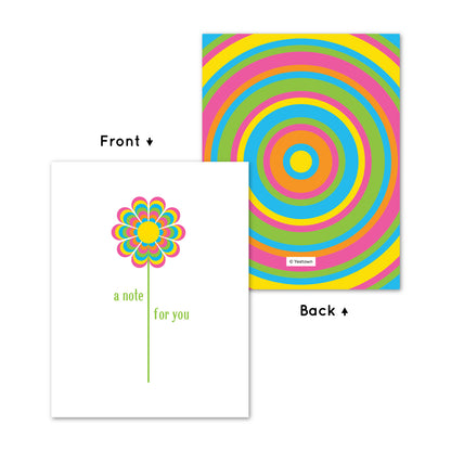 Pop Art Flower Card