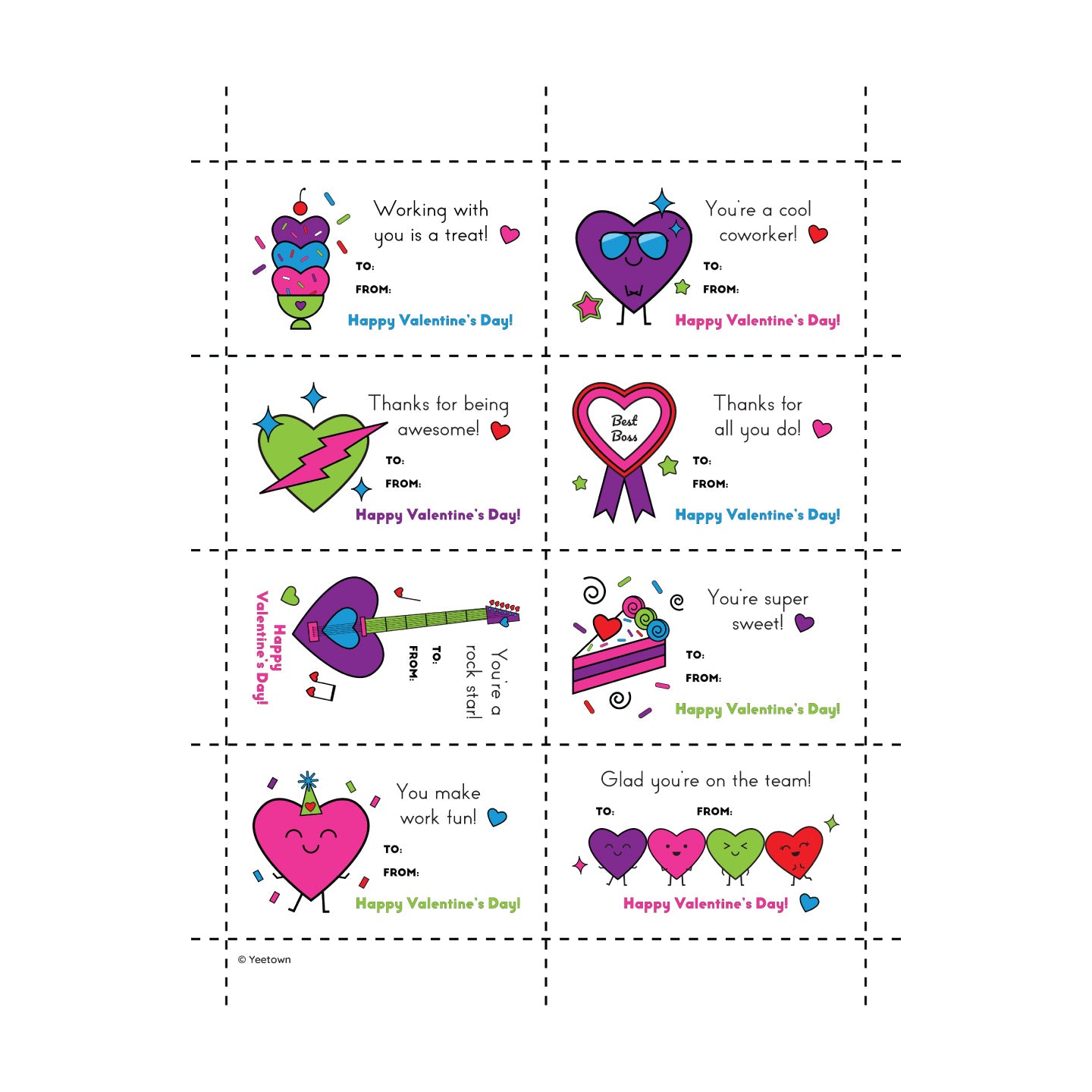 Co-worker Valentines
