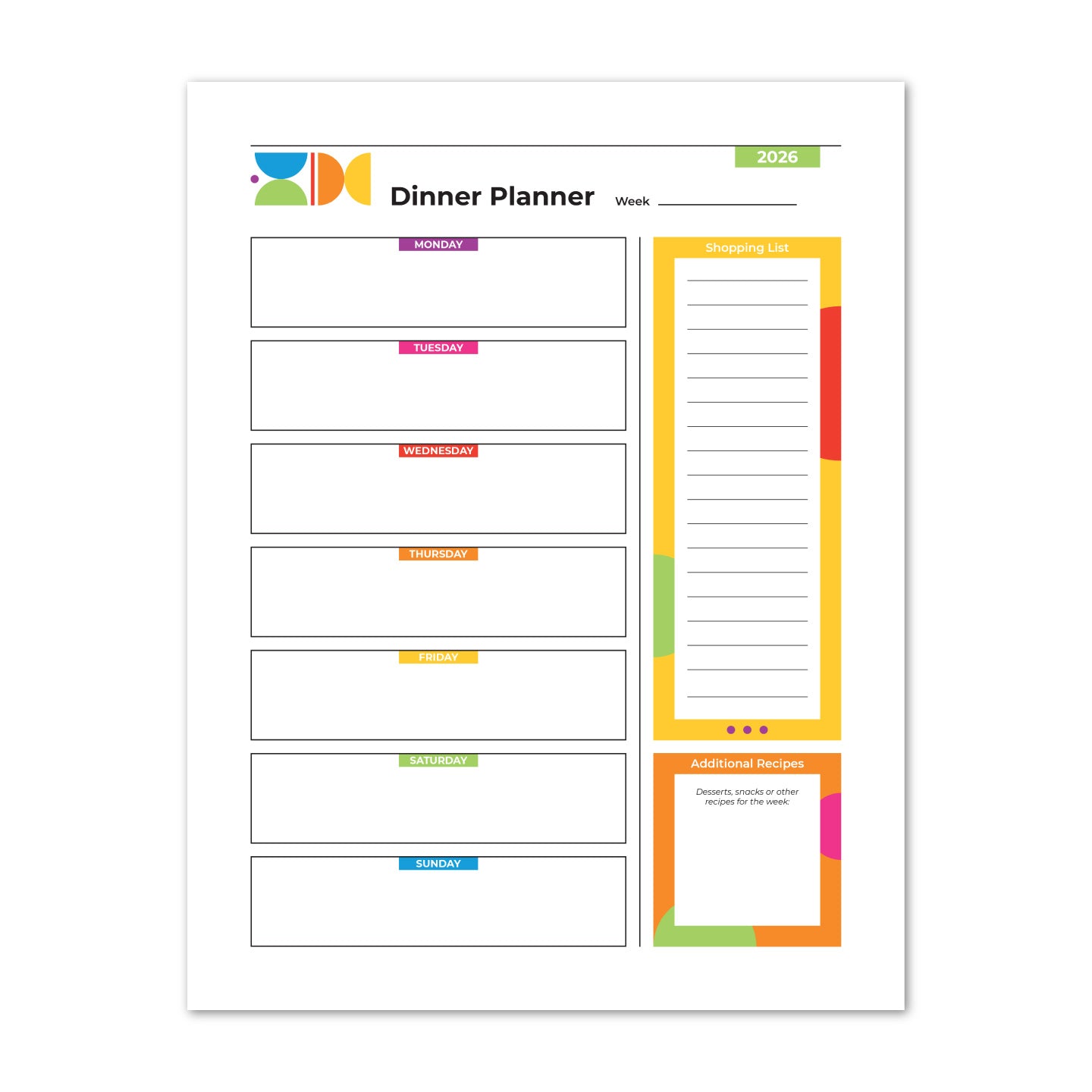 Planner Sheets Bundle