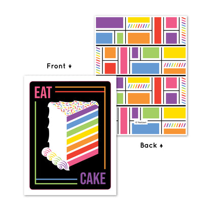 Rainbow Cake Card