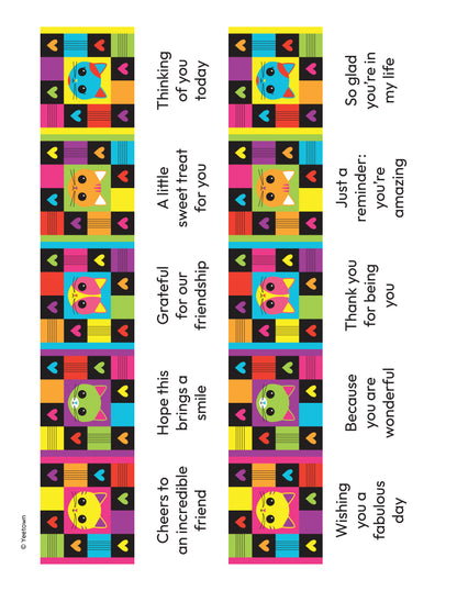 Friday Freebie - Treat Toppers (4 Options)