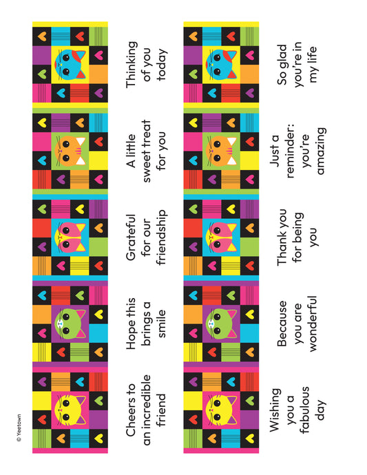Friday Freebie - Treat Toppers (4 Options)