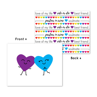 Heart Couple Card