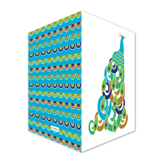 Fancy Peacock Card