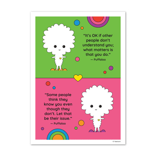 You Know You Puffaloo Print - 5 x 7