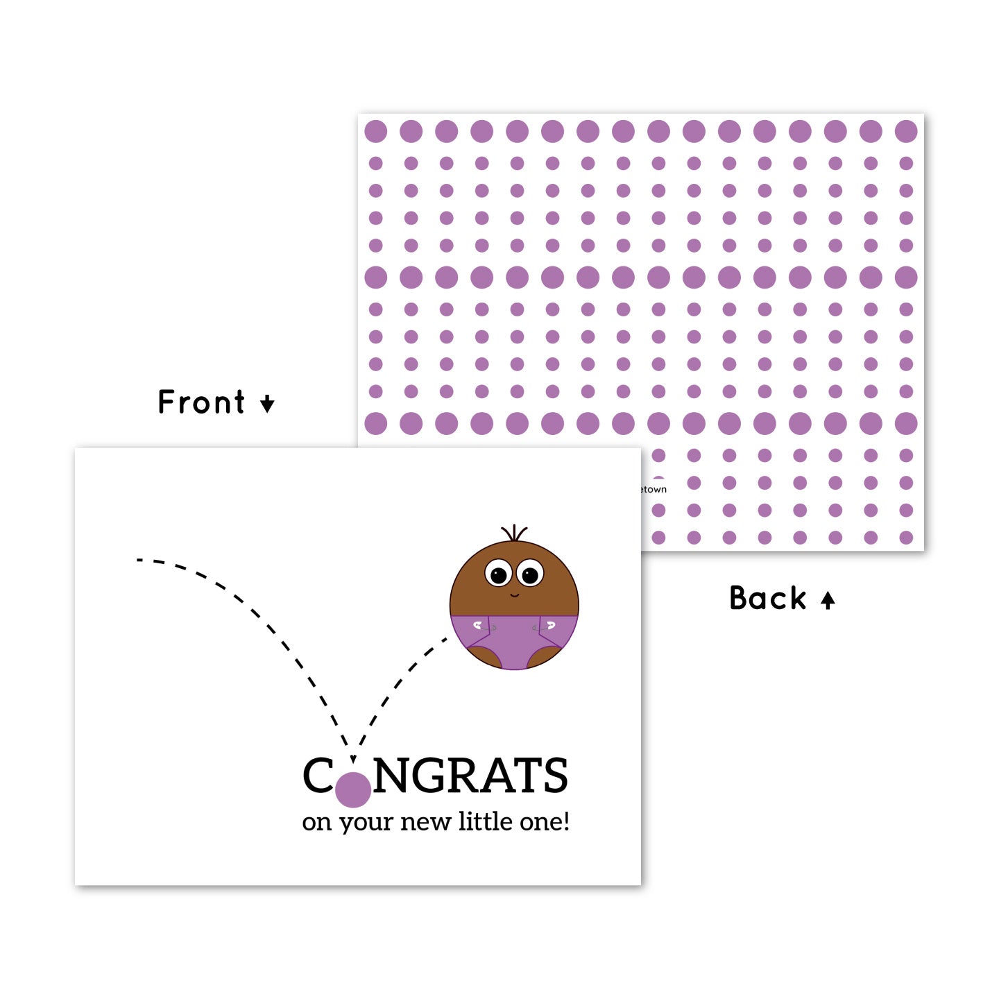 Bouncing Baby Card