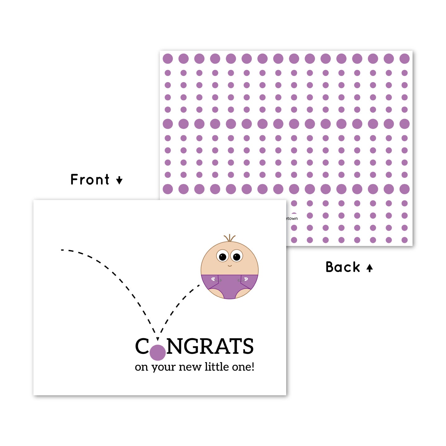Bouncing Baby Card
