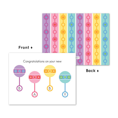 Retro Rattle Card
