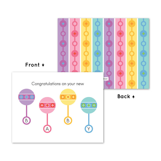 Retro Rattle Card
