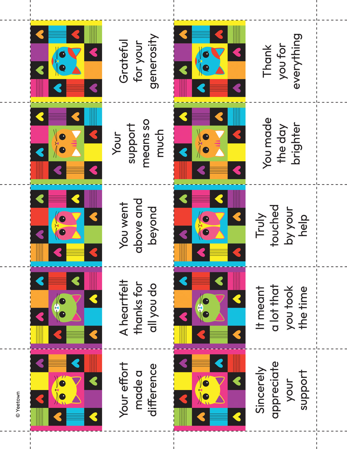 Friday Freebie - Treat Toppers (4 Options)