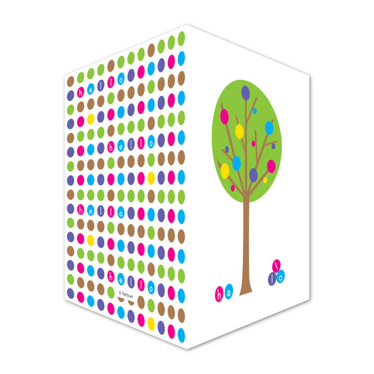 Polka Dot Tree Card
