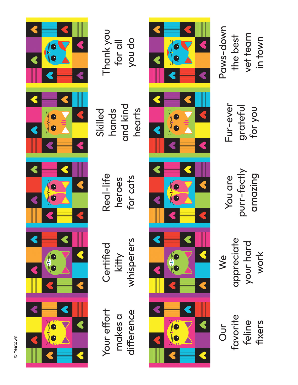 Friday Freebie - Treat Toppers (4 Options)