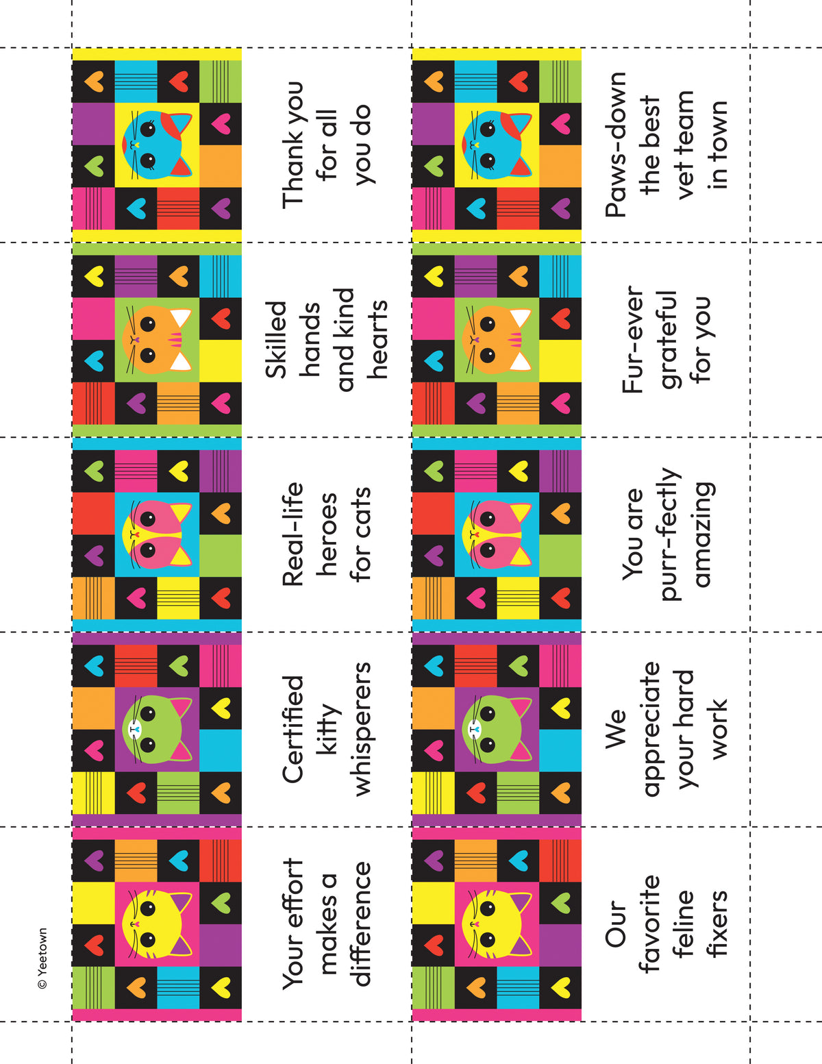 Friday Freebie - Treat Toppers (4 Options)