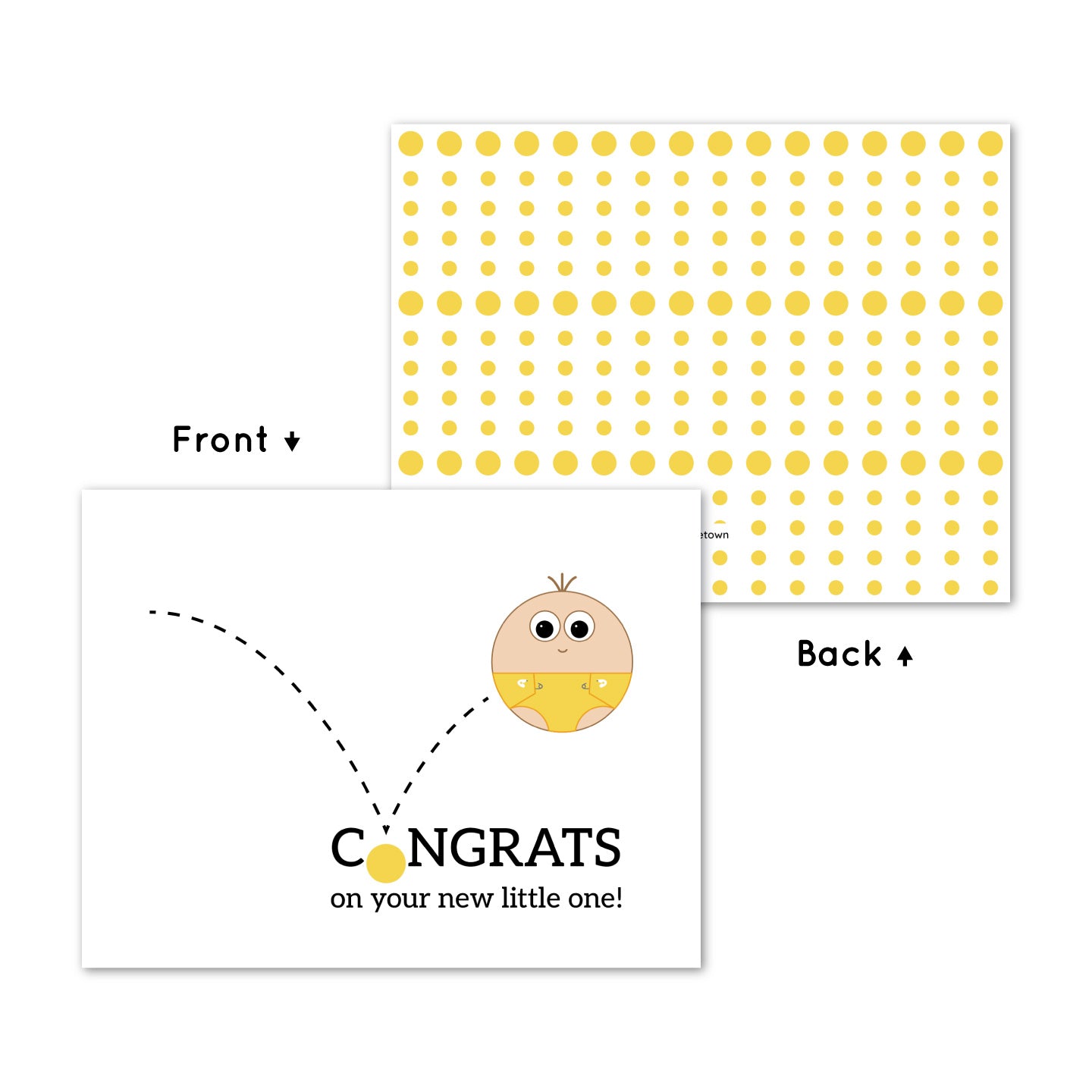 Bouncing Baby Card