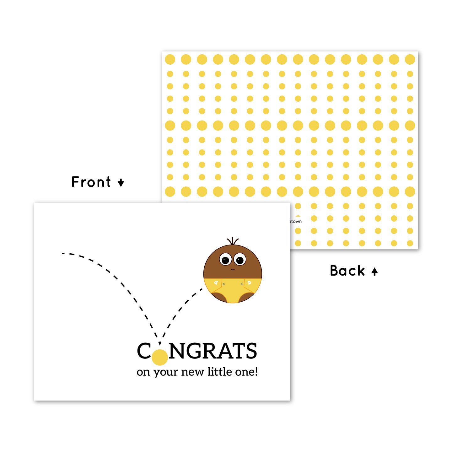 Bouncing Baby Card